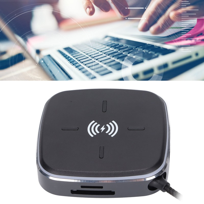 Type C Dock Station Hub Multi Function 9 in 1