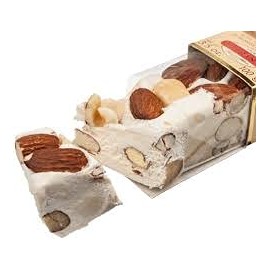 Quaranta Soft Nougat with Almonds 100g