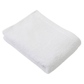Nishikawa TT26000081W Imabari Towel Face Towel, Hotel Specifications, Firm, Thick Type, White