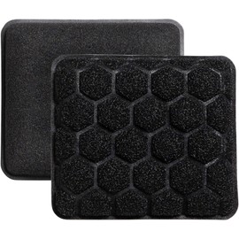 HIC Kitchen Sudz-Power Scratch-Free Scrubber Sponges, Long Lasting Polyurethane, BPA Free, Rectangular, Set of 2