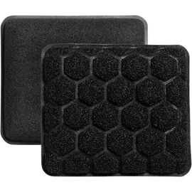HIC Kitchen Sudz-Power Scratch-Free Scrubber Sponges, Long Lasting Polyurethane, BPA Free, Rectangular, Set of 2