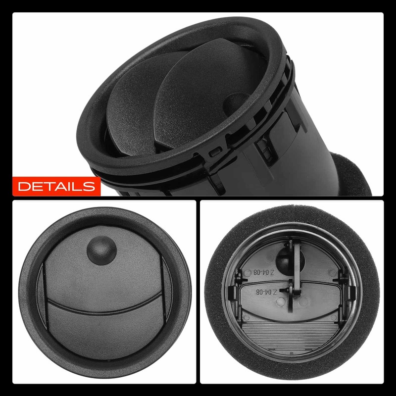 A-Premium 4PCS Dashboard AC Heater Air Vent Compatible with Ford
