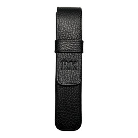 PERRÉ | Piel genuina | Estuche porta pluma personalizable | Lapicera elegante de bolsillo para plumas y bolígrafos (Personalizado)