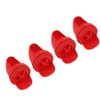 4 Sets DIY Chicken Feeder Rain Proof Poultry Feeder Port