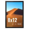 LaVie Home 8x12 Picture Frame for Wall Display, 8x12 Black