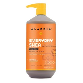 Alaffia Everyday Shea Body Wash Unscented 950mL