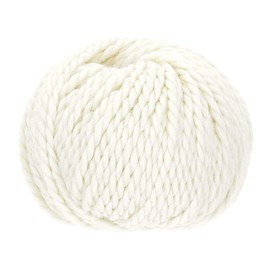 CAVAYOMA 100% Baby Alpaca Yarn Chunky in 30+ Colors (itch-free) #5 Bulky Baby Alpaca Yarn for Knitting & Crocheting Set of 6 Skeins (300g, 10,5oz) Hand selected Quality from Peru - Raw White