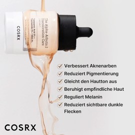 COSRX Alpha-Arbutin 2% Serum Against Skin Discolouration Korean Serum Mixed for Correction of Dark Spots with Niacinamide for Radiant and Even Complexion, Korean Skincare 20 ml