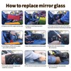 Lqito Right Passenger Side Mirror Glass Compatible With 2019 2020