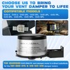 46491600 GVD-RAM PL Vent Damper Motor Assembly Compatible with Field