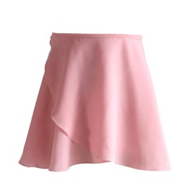Bocurrtu Ballet Wrap Skirt, Sport Wrap Skirt, Sheer Chiffon Over Scarf for Dancing, Ballet Skirt Women, Ballet Costumes Tie Up Skirts, for Women,Girls Pink