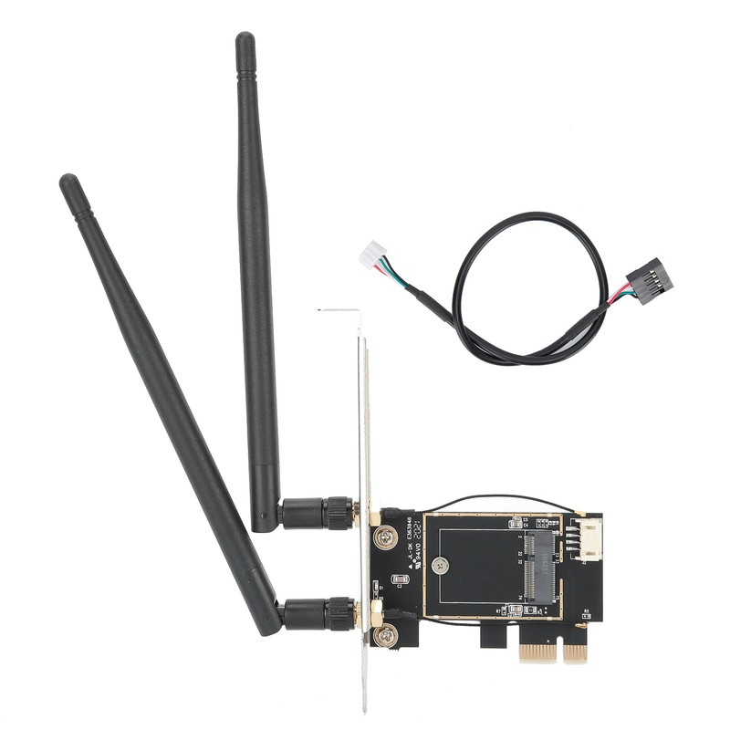 Wireless Network Card Adapter PICE1X to NGFFEkey Laptop Computer Converter