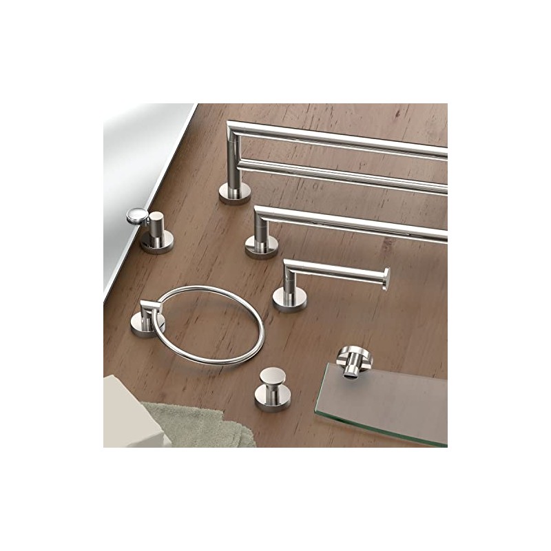 Gatco 4318 Glam Storage Toilet Paper Holder, Polished Nickel |