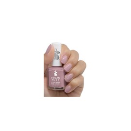 Vegan Pure Nail Color Polish - Mommy's Smoothie - Pale Pink/Lavender - Vegan, Cruelty-Free, Quick Drying & Ultra-Hard Finish