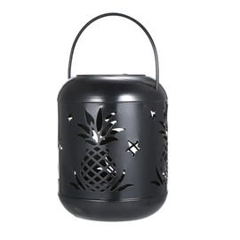 Outdoor Lighting Solar Powered LEDs Lawn Light Hollowed-out Pineapple Design Hanging Landscape Decoration Lamp for Patio Garden Courtyard Pathway