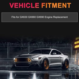 INGKAN 14100-Z6L-000 Camshaft Assembly Fits for Honda GX630 GX660 GX690 Replace OE 14100-Z6L-000 14100-ZEA-000