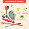 B. toys – Musical Drum – 7 Instruments Toy Drum