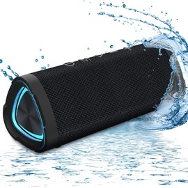 Vanzon V40 Portable Wireless Speaker V5.0 with 24W Loud Stereo Sound, 24H Playtime, TWS & IPX7 Waterproof, Suitable for Travel, Home