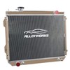 ALLOYWORKS Toyota Tacoma Radiator, All Aluminum Radiator For 1995-2004 Toyota
