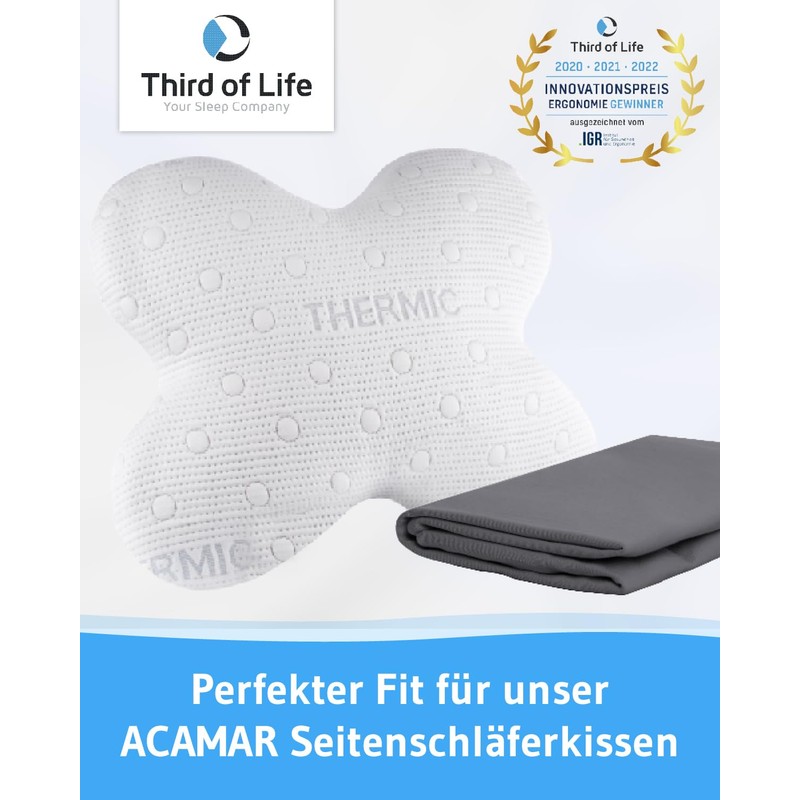 Cushion Cover, Dark Grey, Single Pack, Perfect for Acamar Side
