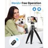 UBeesize Mini Tripod for Action Camera, RS-21 Portable Travel Vlog