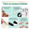 Juego De Pinceles De Acuarela Para Agua Profesional, 12 Pcs