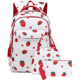 LEDAOU Backpack for Kids Boys School Bags Teen Bookbags Set School Backpack with Lunch Box and Pencil Case