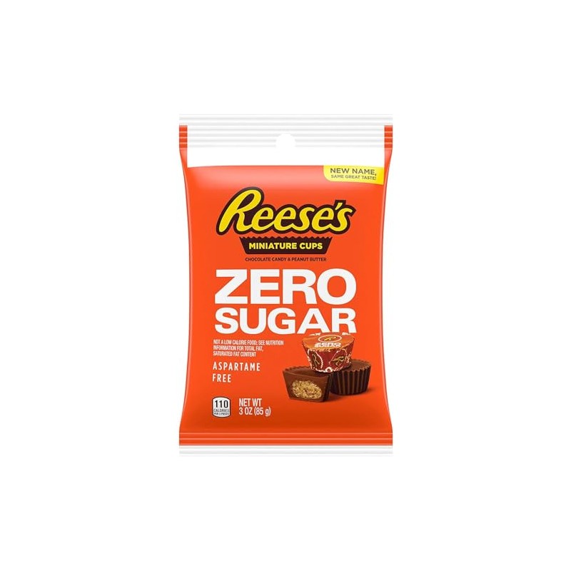 Hershey's Sugar Free Reese's Peanut Butter Cups Miniatures Original