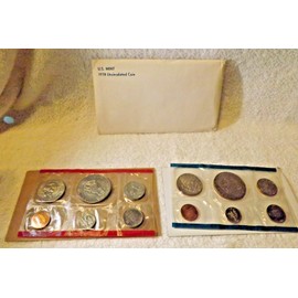 1978 US Mint Uncirculated UNC Clad Complete 12 Coin Set w OGP #2857EPC