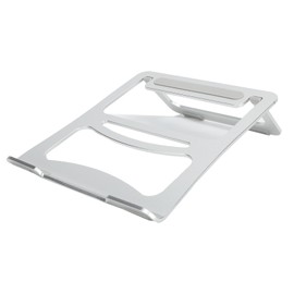 Notebook Stand Folding Silver Aluminum Alloy C7 Laptop Bracket for Laptops Under 15in