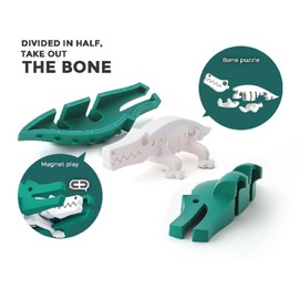 Halftoys RFD236 Puzzle Toy, Green