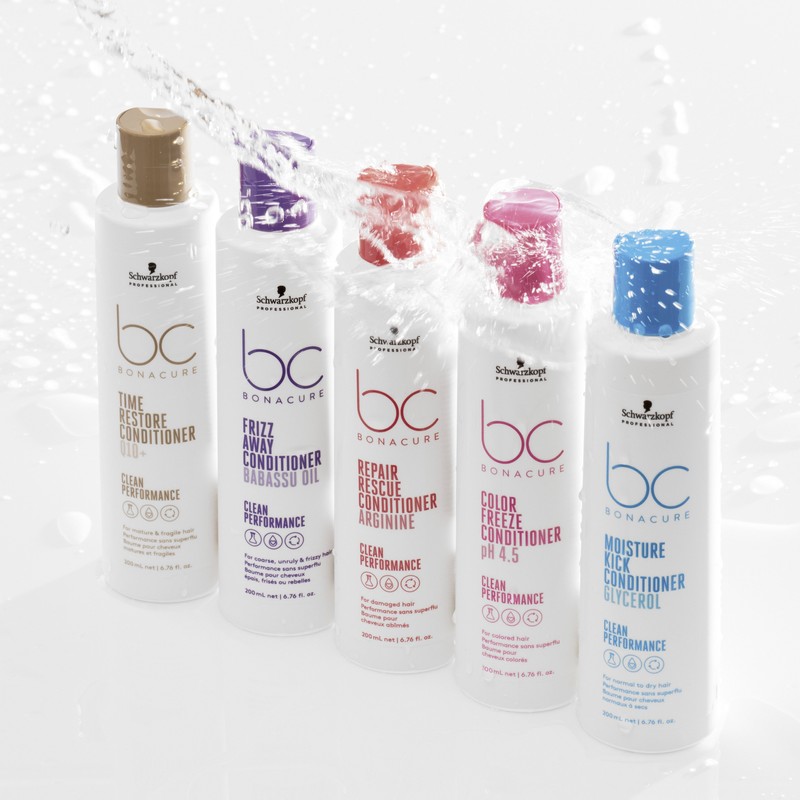 Schwarzkopf Professional BC Clean Performance Frizz-Away Conditioner 200ml