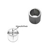 lhrlaoliu Motorcycle CNC Alloy Handlebar Riser, 22mm to 28mm, Black,