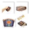 BDM - Monederos de Tela, cartera pequeña Con cremallera, billetero