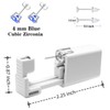 Disposable Ears Piercing Guns, Easy Self Piercing Kit with Stainless