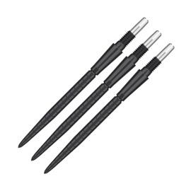 Target Darts Swiss Point Storm Dart Points, Quartz (3 Pack Set of Tips) 35MM, Black | Change Dart Points, Swiss Storm Points, Professional Darts Accessories