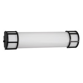 Evolution Vanity 17W - Oil-Rubbed Bronze - White