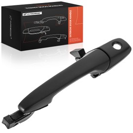 A-Premium Front Left Driver Side Exterior Door Handle with Keyhole Compatible with Ford Mustang 2005 2006 2007 2008 2009, Smooth Black, Replace# 4R3Z6322405APTM, AR3Z-6322405-AAPTM