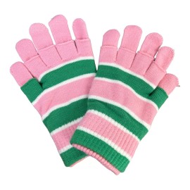 Unbranded Magic Gloves Adult Size Pink / Green