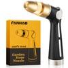 FANHAO Garden Hose Nozzle with High Pressure Jet, 100% Heavy