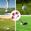 CZFSWT 4PCS Impact Ball Liner Set, Golf Ball Line Marker