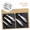 Healeved 3pcs Poultry Hair Removal Forceps Precision Grip Tweezers Set