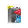 Ballpoint Pen, Medium Point, 10/PK, Black, Sold as 1 pack