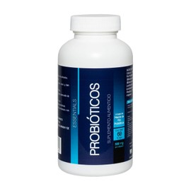 NLS ESSENTIALS PROBIÓTICOS Y PREBIÓTICOS | Mezcla de 7 cepas | Contiene FOS | 60 Cápsulas de origen Vegetal | Salud y Bienestar con Essentials