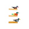 My Family House Painted Duck Caller Brown - Bamboo -