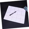 jojofuny 2pcs 1 Set Whiteout Convenient Magnetic Pro Mat Large