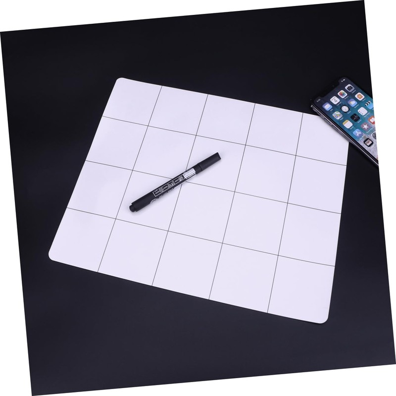 jojofuny 2pcs 1 Set Whiteout Convenient Magnetic Pro Mat Large