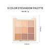 Erinde Matte Eyeshadow Palette - 9 Nude Tones, Long-Lasting Waterproof