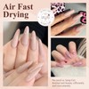 DouborQ 6 Colors Pink Nude Nail Polish Set Skin tone