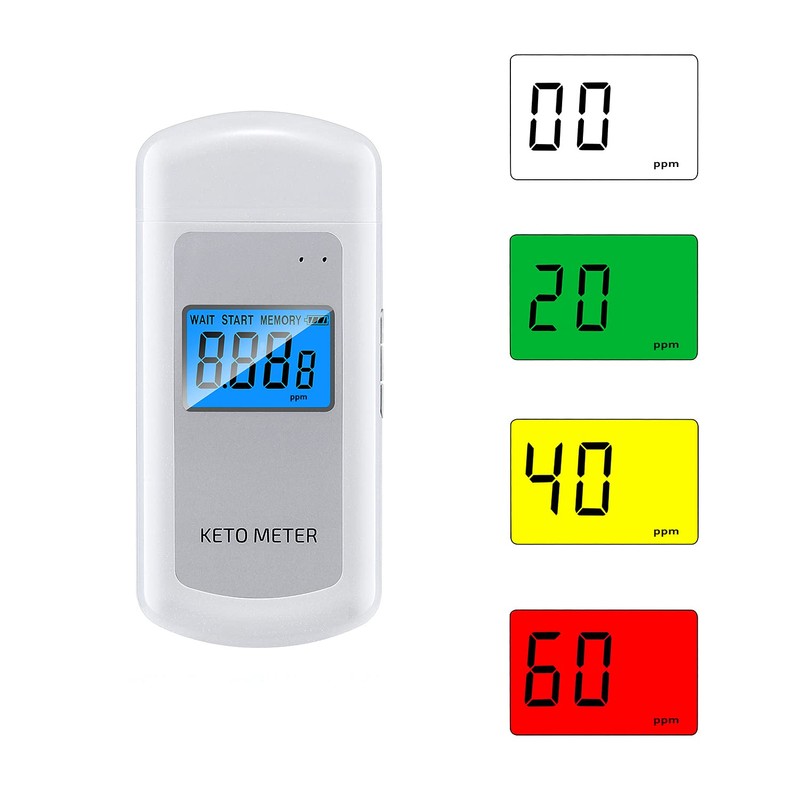 Ketone Breath Analyzer Professional Rechargeablel Ketone Breath Meter Portable Digita